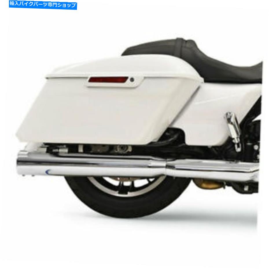 クロームパーツ Bassani Chrome 4 "スリッサンクイジュ付けジマカラー2017-19メーカーの届く - オリジナルのタイトルを表示する Bassani Chrome 4" スリップオン クイックチェンジマフラー 2017-19 ハーレーツーリング- show original title【並行輸入品】｜Us Custom Parts Shop USDM