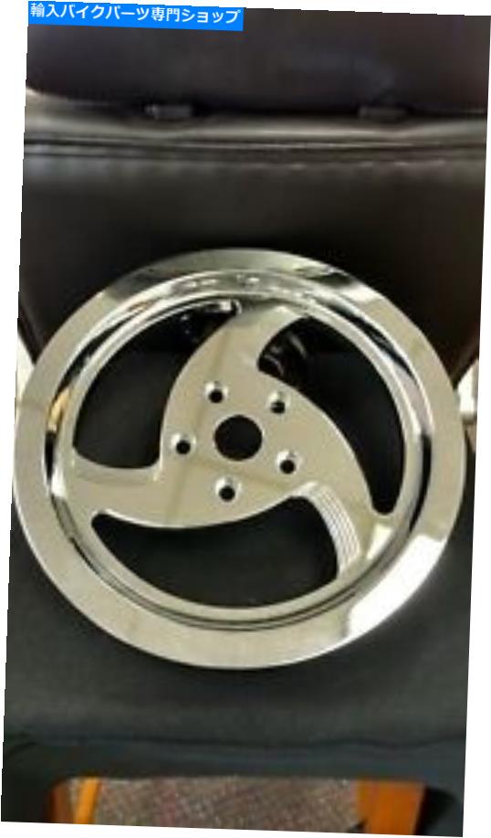 クロームパーツ フィットハーレーエアフォイルブレードクロームベルトプーリスプロケット70 T×1.5 " Fit Harley AIRFOIL BLADE Chrome Belt Pulley Sprocket 70 T x 1.5"【並行輸入品】|Us Custom Parts Shop USDM