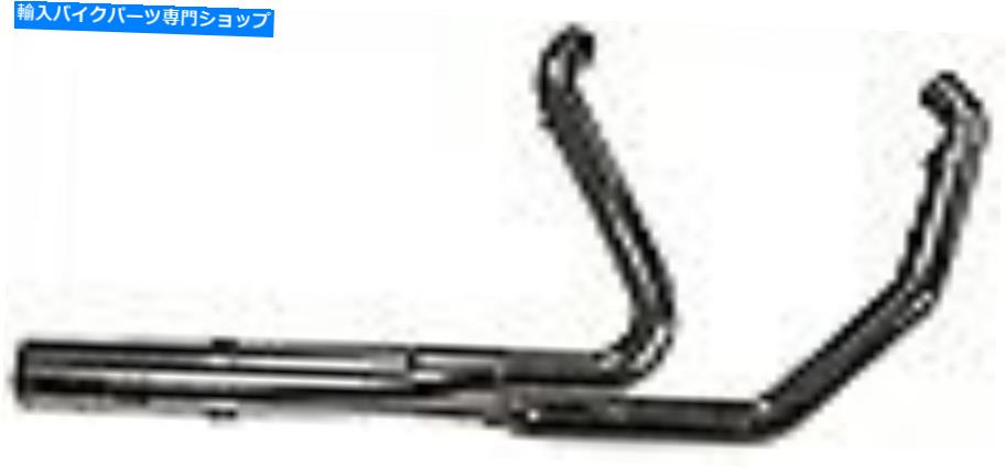 クロームパーツ タブパフォーマンスクローム2インチ排気ヘッドパイプハーリーツゥーリングFLH / T 17-UP Tab Performance Chrome 2-into-2 Exhaust Head Pipes Harley Touring FLH/T 17-Up【並行輸入品】