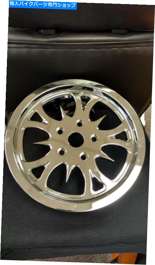 クロームパーツ フィットハーレースパイククロームプーリースプロケット65歯X 1.5 Fits Harley Spike Chrome Pulley Sprocket 65 Tooth x 1.5【並行輸入品】
