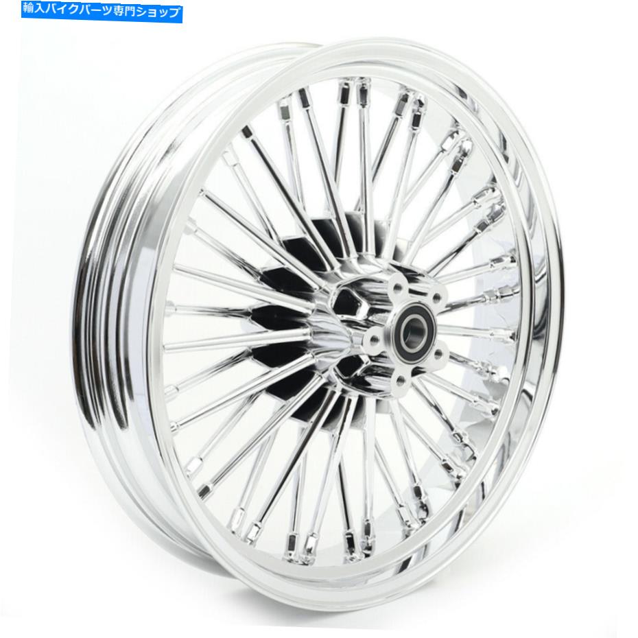クロームパーツ Harley Touring Electra Glide Flhr 84-08用クローム18 "3.5"脂肪スポークリアホイール Chrome 18" 3.5" Fat Spoke Rear Wheel for Harley Touring Electra Glide FLHR 84-08【並行輸入品】｜Us Custom Parts Shop USDM