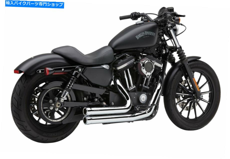 クロームパーツ COBRA 909ハーレーダビッドソンXL 14-17 6705用COBRA 909クロムエキゾースト Cobra 909 Chrome Exhaust For Harley Davidson XL 14-17 6705【並行輸入品】