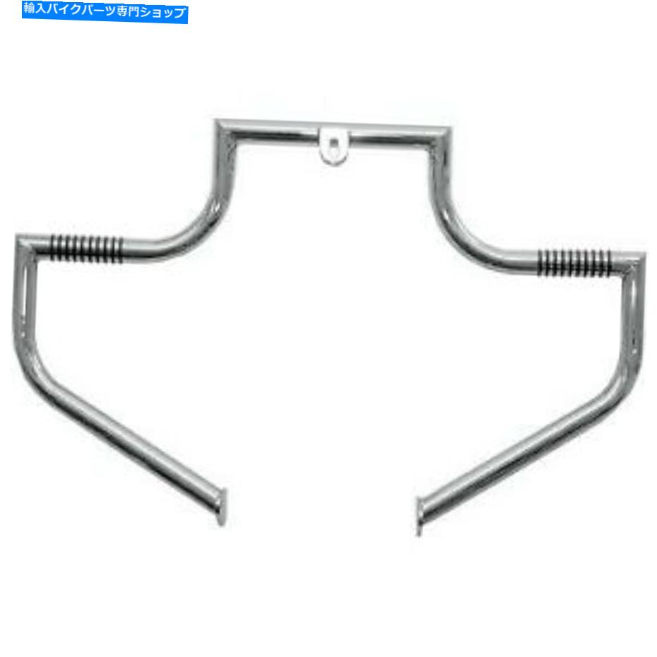 クロームパーツ ハーレー00-17 FLSTC / FLSTF用リンドビークロームフロントLinbar Highway Bar Lindby Chrome Front Linbar Highway Bar for Harley 00-17 FLSTC/FLSTF/FLSTN【並行輸入品】