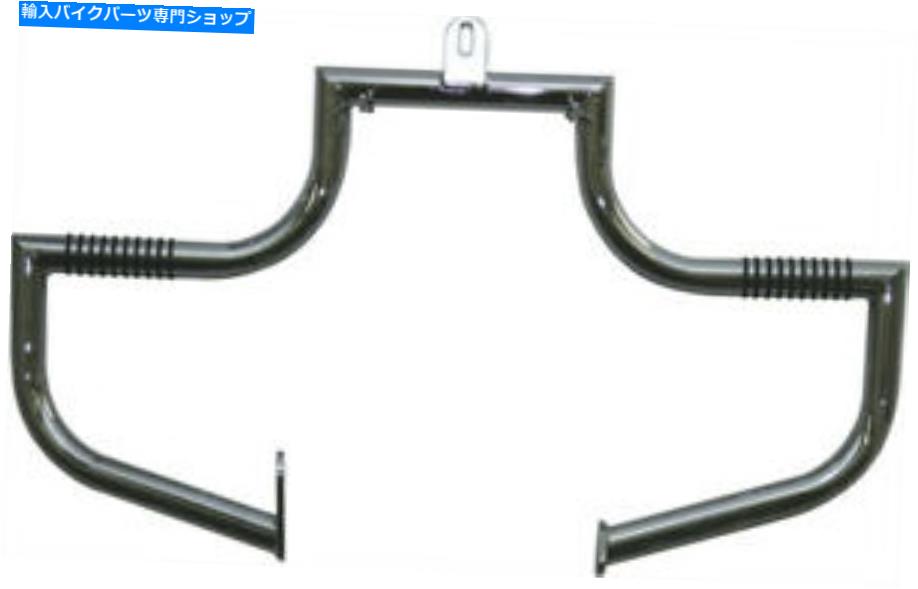 クロームパーツ Lindby Linbarフロントハイウェイバークロームメッキ101-1 Lindby Linbar Front Highway Bar Chrome Plated 101-1【並行輸入品】