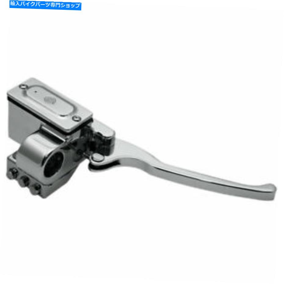 クロームパーツ GMAクロームブレーキマスターシリンダーアセンブリハンドコントロールW /スイッチハーレー GMA Chrome Brake Master Cylinder Assembly Hand Control w/ Switch Harley【並行輸入品】