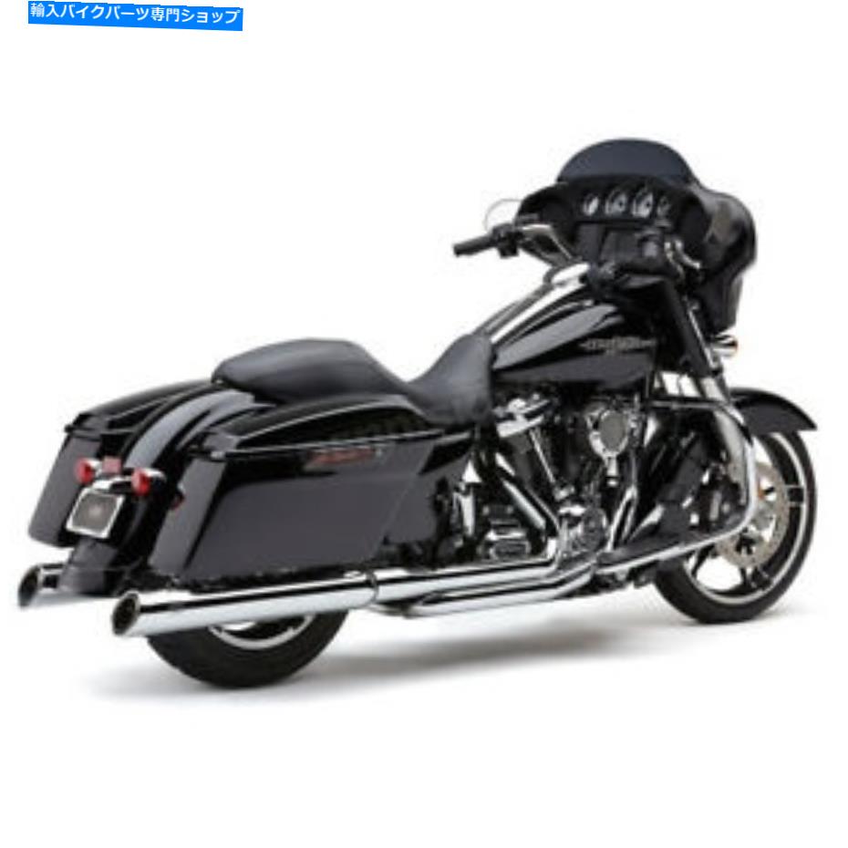 クロームパーツ COBRA Chrome True Dual PowerPortヘッドパイプ - 6257（CAへの船なし） Cobra Chrome True Dual Powerport Headpipes - 6257 (no ship to CA)【並行輸入品】