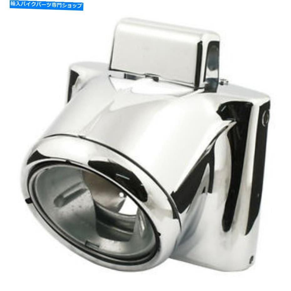 クロームパーツ フォークとランプカバーキットオックスヘッドクローム、ハーレー - Davidson Flst 86-15 Fork And Lamps Cover Kit Ox-Head Chrome, for Harley - Davidson FLST 86-15【並行輸入品】