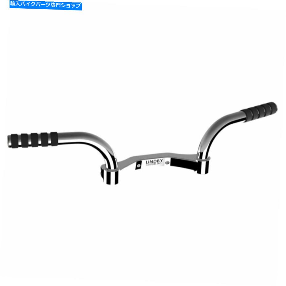 クロームパーツ リンドビー調整可能なフットレスト - Chrome - FLH '94 + 280000 LINDBY ADJUSTABLE FOOTREST - CHROME - FLH '94+ 280000【並行輸入品】