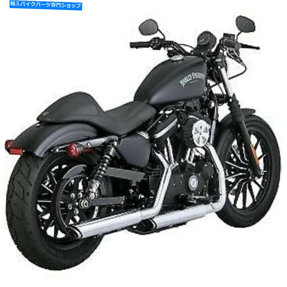 クロームパーツ Vance＆Hines Chrome 3 "ラブンザビデリスリスリッサーシュララー14-20スポーツスターXL用 - オリジナルのタイトルを表示 Vance & Hines Chrome 3" ラウンドツインスラッシュスリップオンマフラー 14-20 スポーツスター XL用- show original ti【並行輸入品】｜Us Custom Parts Shop USDM 75,755円