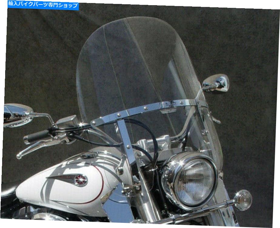 クロームパーツ ヤマハロードスターXV1600 XV1700スイッチブレード2UP WindShield + Chromeインストールキット Yamaha Roadstar XV1600 XV1700 Switchblade 2up Windshield+Chrome Installation kit【並行輸入品】