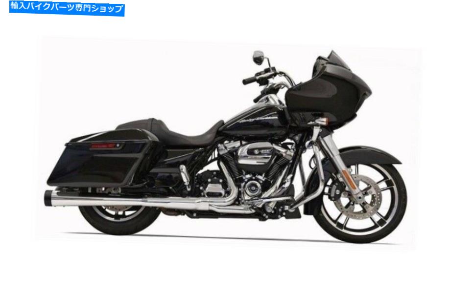クロームパーツ Bassani 4インチラマンスリッジエンマリングドーリング2017-2020クローム1F572R用 - オリジナルのタイトルを表示 Bassani 4 インチメガフォンスリップオンマフラー ハーレーツーリング 2017-2020 クローム 1F572R用- show original title【並行輸入品】