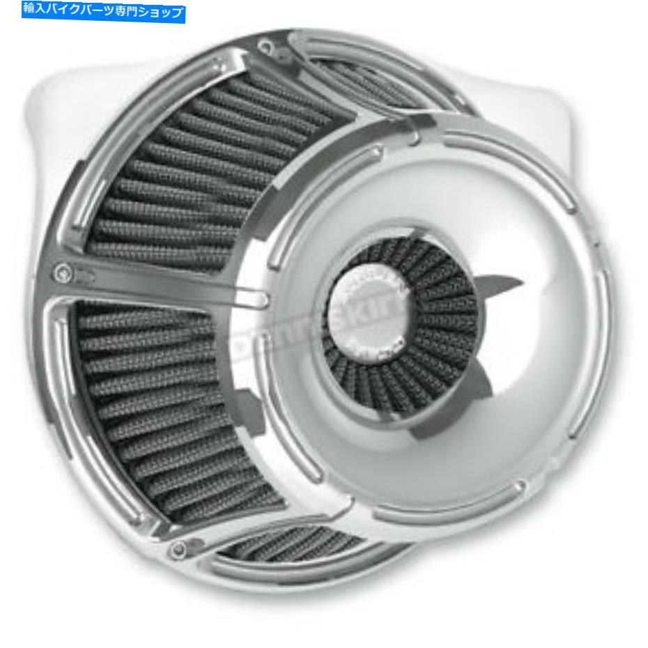 クロームパーツ Arlen Ness Chromeスロットトラック逆シリーズエアクリーナキット - 18-920 Arlen Ness Chrome Slot Track Inverted Series Air Cleaner Kit - 18-920【並行輸入品】