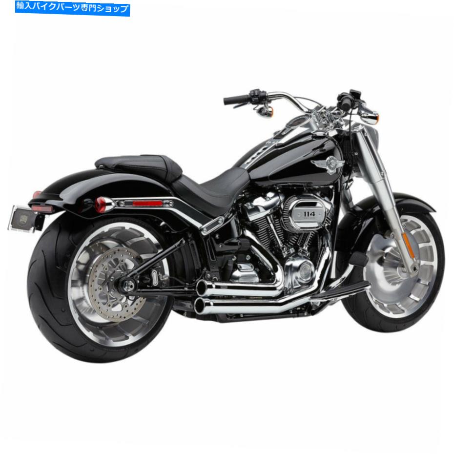 クロームパーツ コブラクローム909エキゾースト2：2システム2018-19ハーレーソフトFLFB / FLFB / FXBRS Cobra Chrome 909 Exhaust 2:2 System 2018-19 Harley Softail FLFB/FLFBS/FXBRS【並行輸入品】