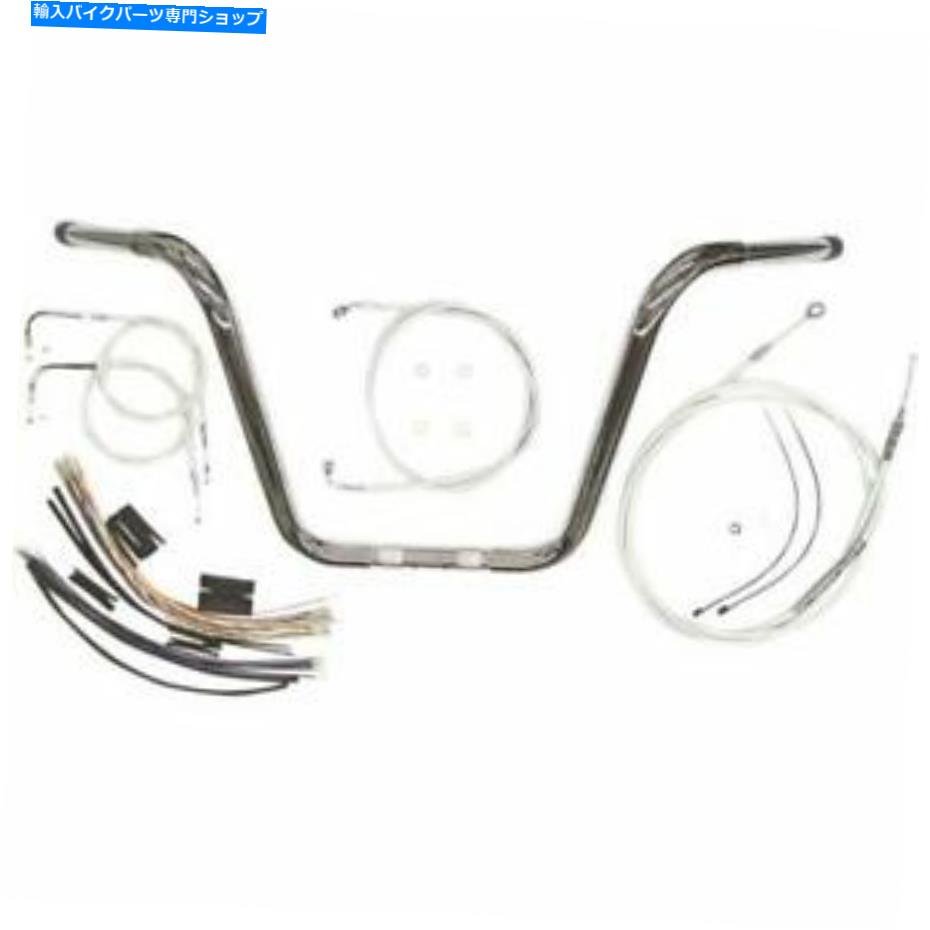 クロームパーツ Magnum - 38868216 - Caliber Baggerハンドルバーインストールキット、16インチ。 - クロム Magnum - 38868216 - Caliber Bagger Handlebar Installation Kit, 16in. - Chrome【並行輸入品】