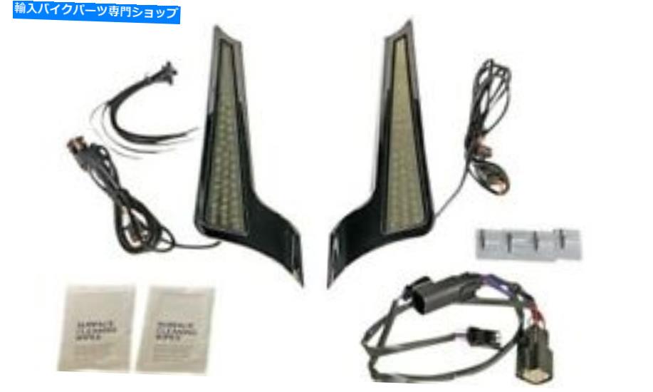 クロームパーツ カスタムダイナミクスデュアルカラーファシアLEDパネルライトクロム＃CD-FasciaDSS6C Custom Dynamics Dual Color Fascia LED Panel Lights Chrome #CD-FASCIADCSS6C【並行輸入品】