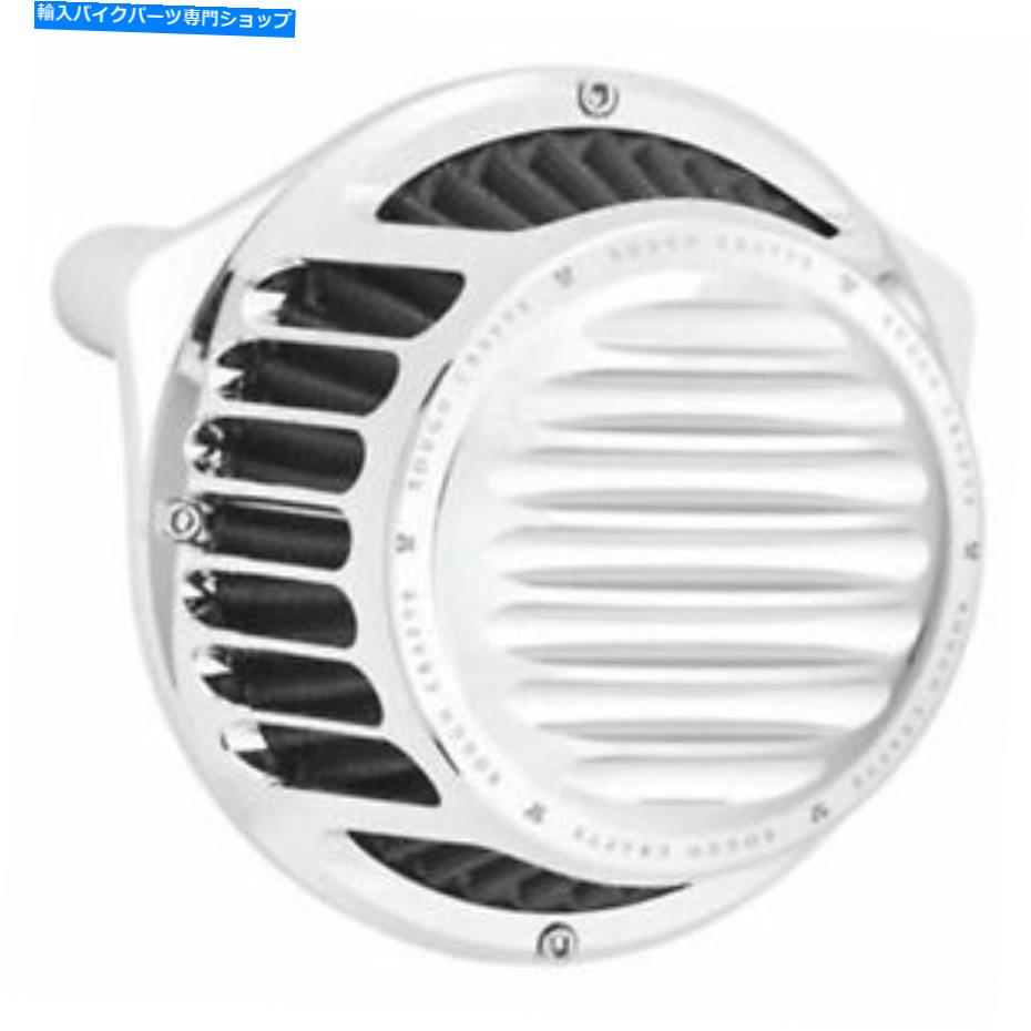 クロームパーツ ラフクラフトラウンドエアクリーナ - クロムRC-600-013 ROUGH CRAFTS ROUND AIR CLEANER - CHROME RC-600-013【並行輸入品】