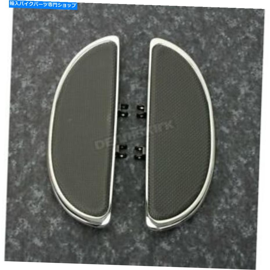 クロームパーツ CyclesMithsクロームフロアボードW / Oリベット - 105-NR-ST CycleSmiths Chrome Floorboards w/o Rivets - 105-NR-ST【並行輸入品】