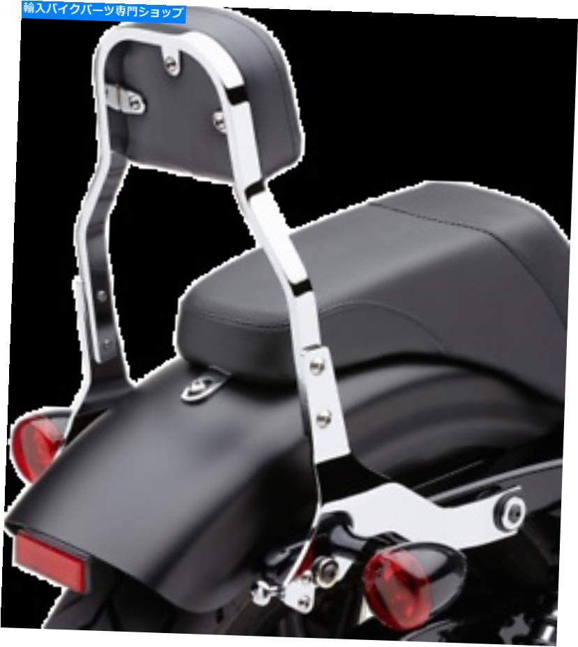 クロームパーツ 2000-17ハーレーソフトのためのコブラの取り外し可能背もたれ - クロム - 602-2021 Cobra Detachable Backrest for 2000-17 Harley Softail - Chrome - 602-2021【並行輸入品】｜Us Custom Parts Shop USDM 60,901円