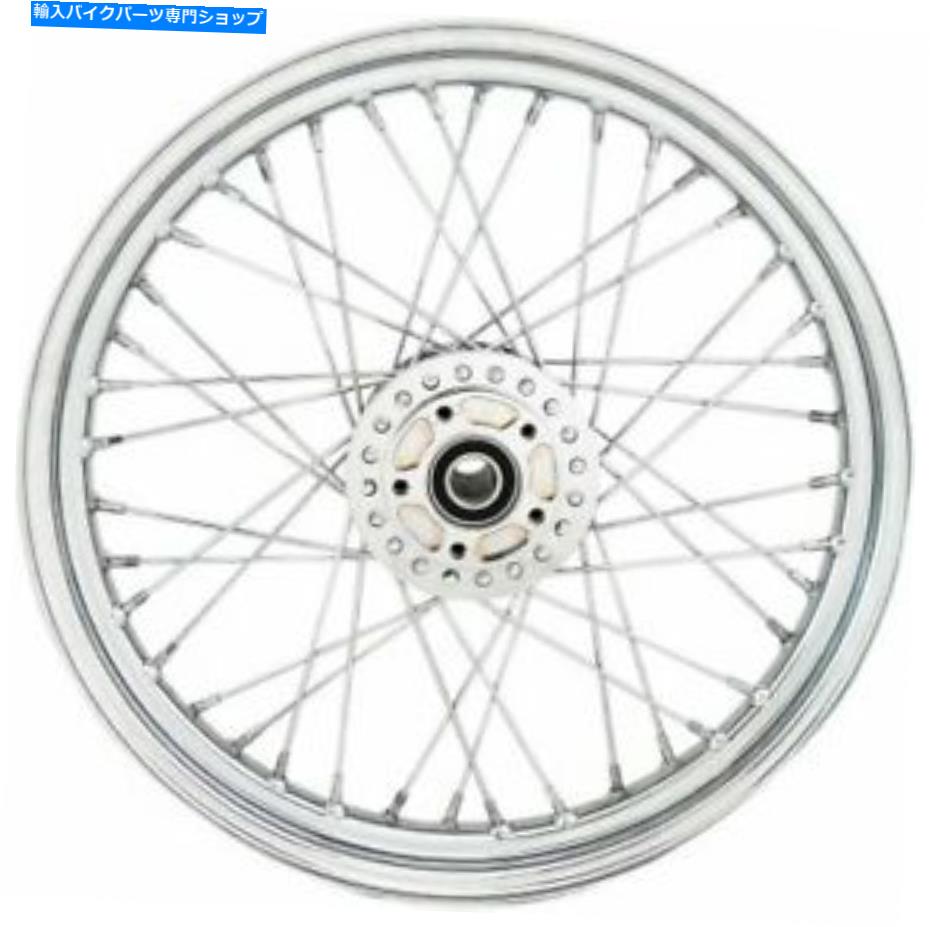 クロームパーツ Drag Specialties 2.5イントラクタX 19インチDフロントスメルスイール、クローム0203-0626-オリジナルのタイトルを表示する Drag Specialties 2.5インチ 幅 x 19インチ D フロントスチールホイール 、 クローム 0203-0626- show original title【並行輸入品】｜Us Custom Parts Shop USDM