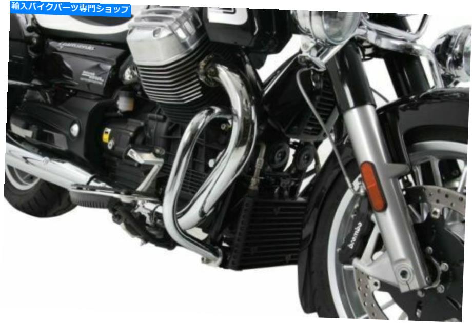 クロームパーツ Motorrad Guzzi California 1400カスタム/ツーリングエンジンガードクロムBy H&B 13-16 Motorrad Guzzi California 1400 Custom/Touring Engine Guard Chrome BY H&B 13-16【並行輸入品】