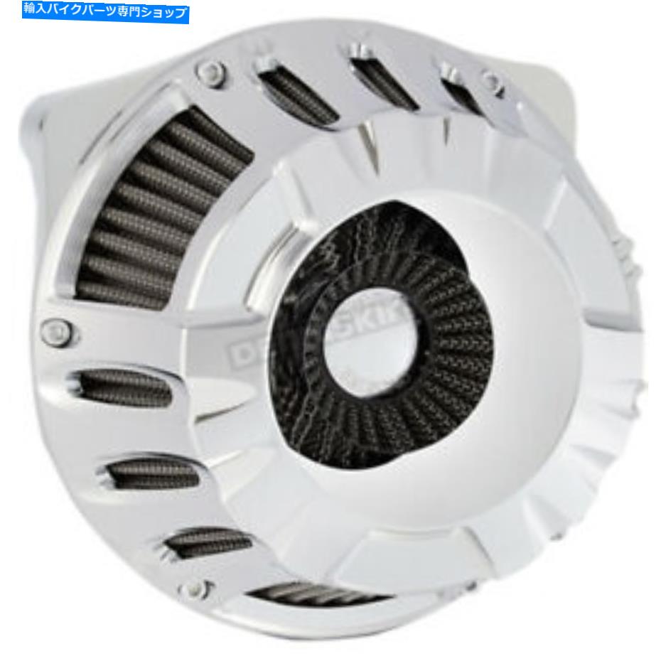 クロームパーツ Arlen Ness Chrome逆シリーズディープカットエアクリーナー - 18-916 Arlen Ness Chrome Inverted Series Deep Cut Air Cleaner - 18-916【並行輸入品】