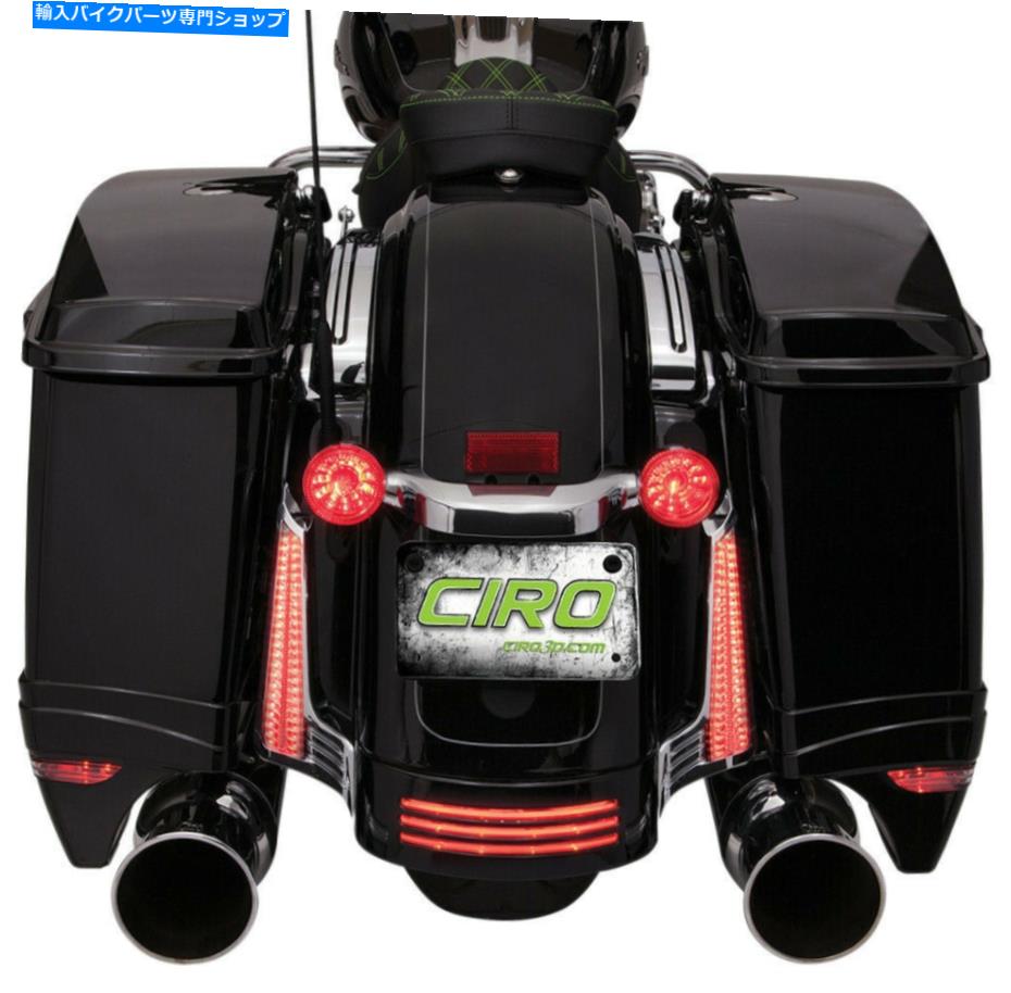 クロームパーツ CIRO LED Chromeフダラライトドービン14-17 40022用 - オリジナルのタイトルを表示 Ciro LED Chrome フィラーパネルライト ハーレーダビッドソン 14-17 40022 用- show original title【並行輸入品】