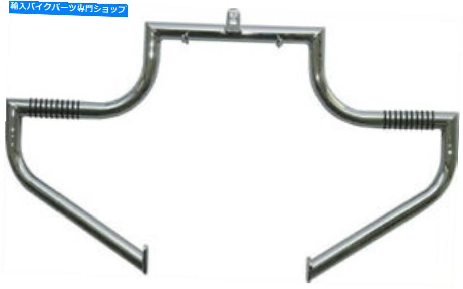 クロームパーツ Lindby Linbarフロントハイウェイバークロームメッキ102-1 / 09 Lindby Linbar Front Highway Bar Chrome Plated 102-1/09【並行輸入品】