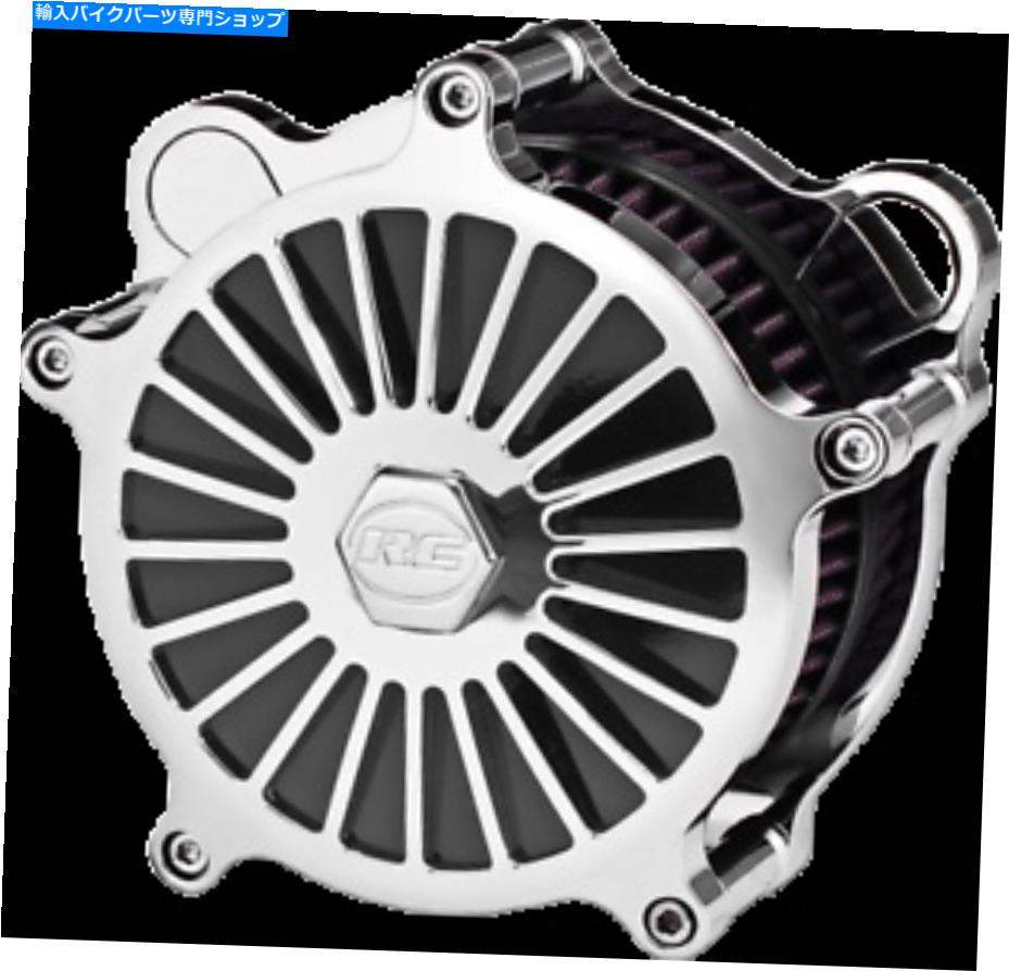 クロームパーツ RCコンポーネントAC-09C-126Cエアーシェイクエアクリーナクロム RC COMPONENTS AC-09C-126C Airstrike Air Cleaners Chrome【並行輸入品】|Us Custom Parts Shop USDM