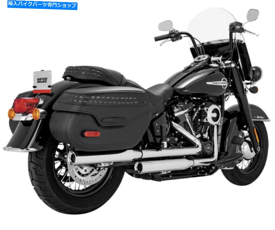 クロームパーツ バンス&ハインズエリネレーター300スリップオンマフラー、クローム16716 18 Heritage&Deluxe Vance & Hines Eliminator 300 Slip-On Mufflers, Chrome 16716 18 HERITAGE & DELUXE【並行輸入品】|Us Custom Parts Shop USDM