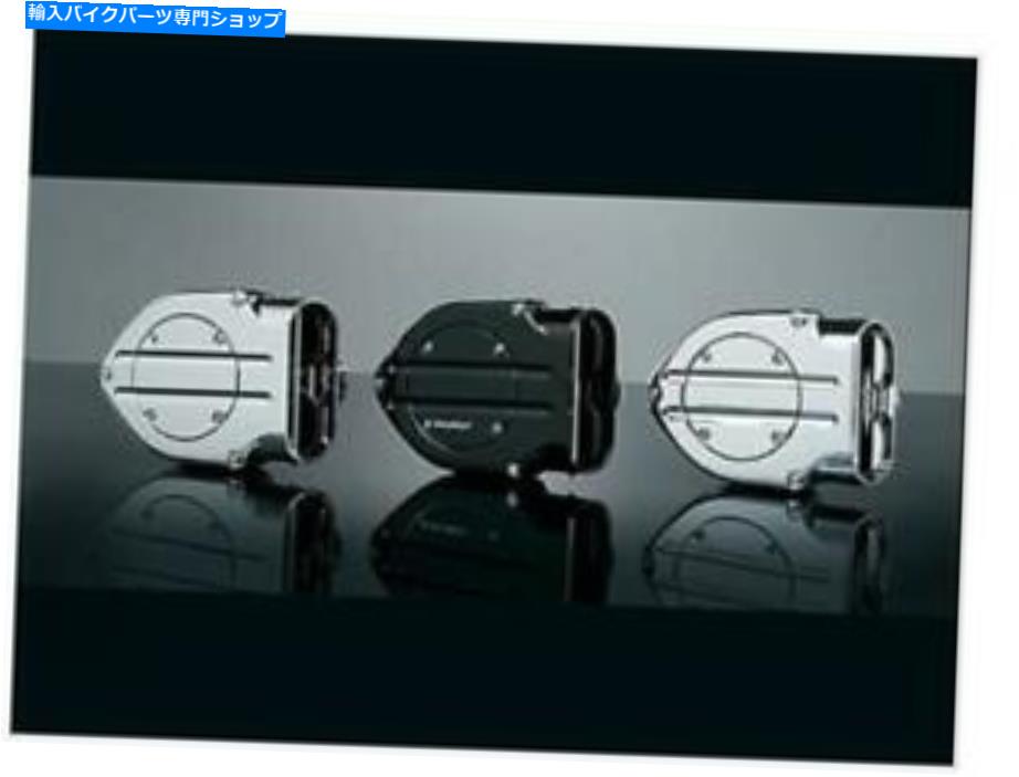 クロームパーツ クライャキン9990血液溝超チャージャー - クロム血の溝付きクローム体 Kuryakyn 9990 Blood Groove Hypercharger - Chrome Body with Chrome Blood Groove【並行輸入品】