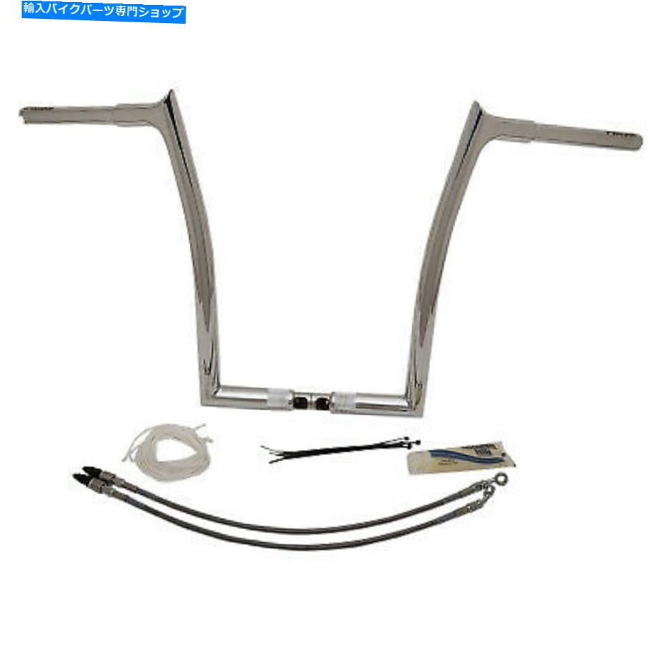クロームパーツ Fat Baggers FBI EZインストール尖ったトップハンドルバーキット、10 "12" 14 "16" flht / flhx Fat Baggers FBI EZ Install Pointed Top Handlebar Kit, 10" 12" 14" 16" FLHT/FLHX【並行輸入品】｜Us Custom Parts Shop USDM