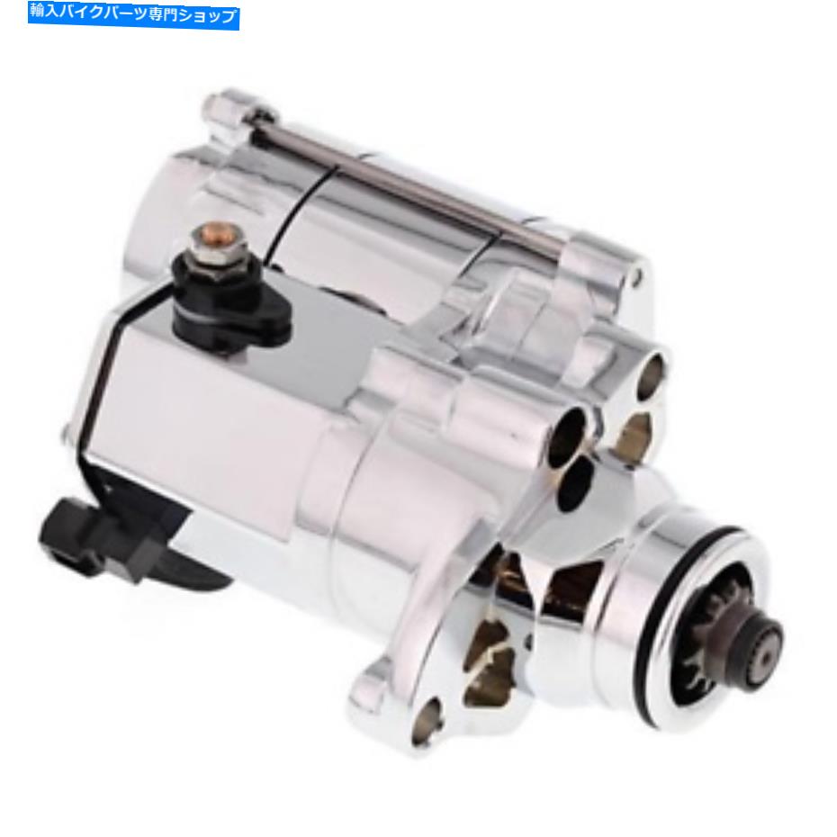 クロームパーツ FITS 2007ハーレーダビッドソンFXDL DYNAローライダー1.6KWスターターモーター - クロム Fits 2007 Harley Davidson Fxdl Dyna Low Rider 1.6kw Starter Motor - Chrome【並行輸入品】