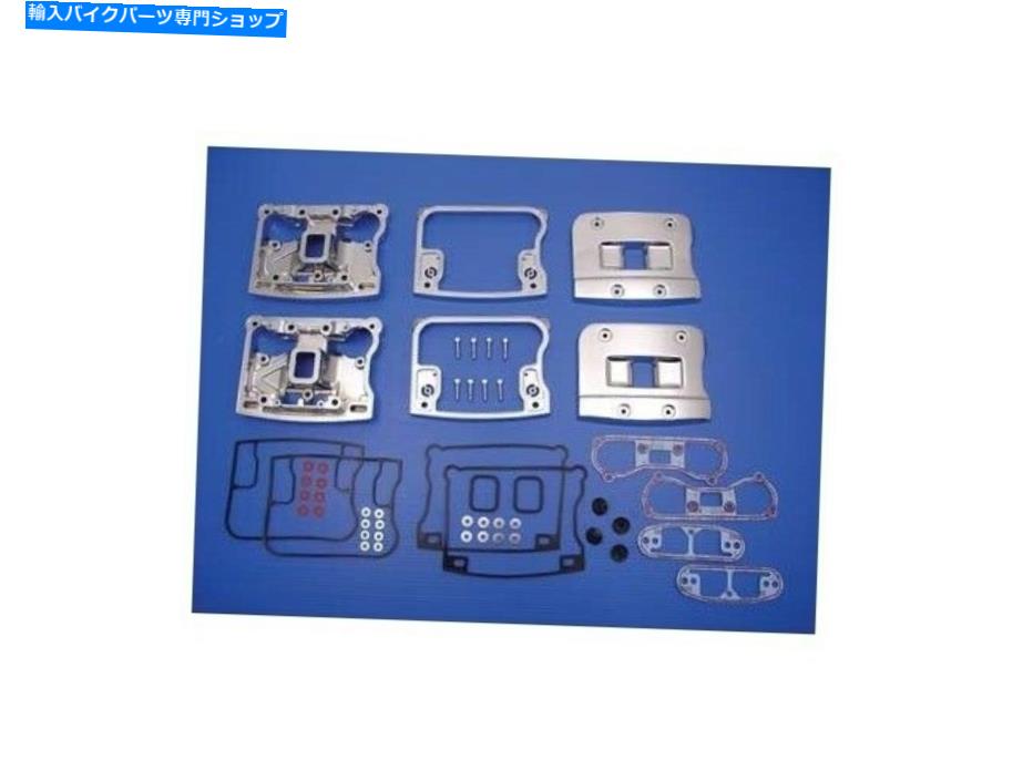 クロームパーツ Vtwin Chromeロッカーボックスカバーセットハーレーダビッドソン92-99 FXST FLST FXR FXRS Vtwin Chrome Rocker Box Cover Set Harley Davidson 92-99 FXST FLST FLT FXR FXRS【並行輸入品】