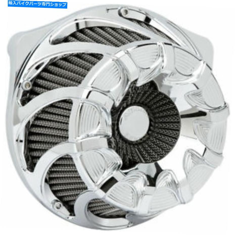 クロームパーツ Arlen Ness Twin Cam Chrome Drift逆吸盤エアクリーナー1999年 - 17ハーレー Arlen Ness Twin Cam Chrome Drift Inverted Big Sucker Air Cleaner 1999-17 Harley【並行輸入品】