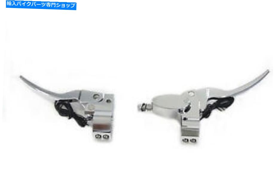 クロームパーツ V-Twin 26-2210 - Chromeハンドルバーコントロールキットクロム V-Twin 26-2210 - Chrome Handlebar Control Kit Chrome【並行輸入品】