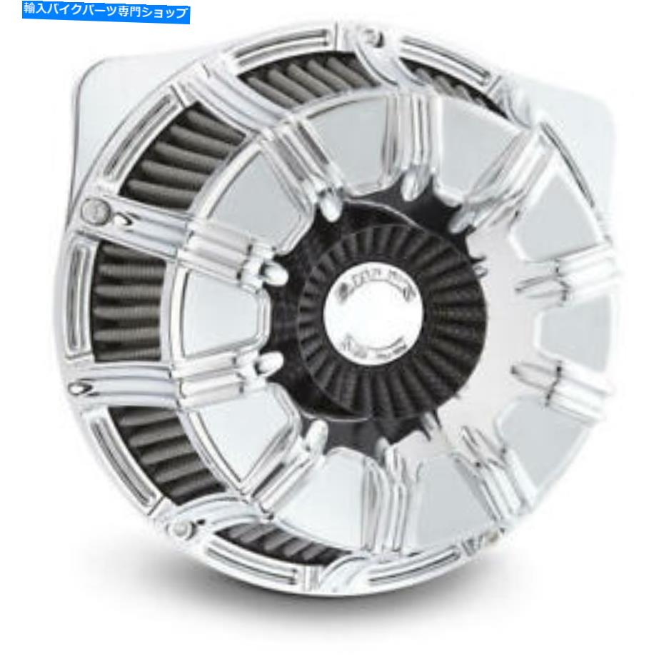 クロームパーツ Arlen Ness 10ゲージ倒立空気クリーナーキットクロム＃18-946ハーレーダビッドソン Arlen Ness 10-Gauge Inverted Air Cleaner Kit Chrome #18-946 Harley Davidson【並行輸入品】