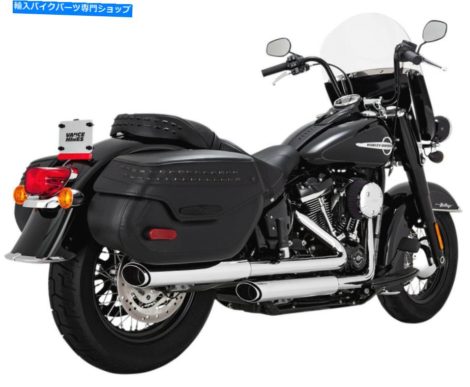 クロームパーツ VANCE&HINES 3インチラッシュリスリスリッシュスリッサリッシュスリッサリッシュスリッドリスマンシリフォンシリフォンシリフォンシリフォンシリフォンシリッジ Vance & Hines 3 インチツインスラッシュスリップオンス排気デュアルマフラーク【並行輸入品】|Us Custom Parts Shop USDM