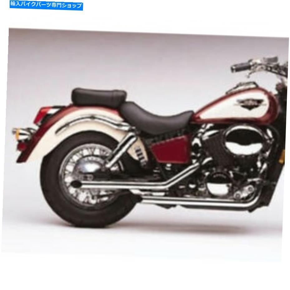 クロームパーツ COBRA 2 IN。スラッシュカットドラッグパイプ排気システム - 1271（CAへの船なし） Cobra 2 in. Slash Cut Drag Pipe Exhaust System - 1271 (no ship to CA)【並行輸入品】