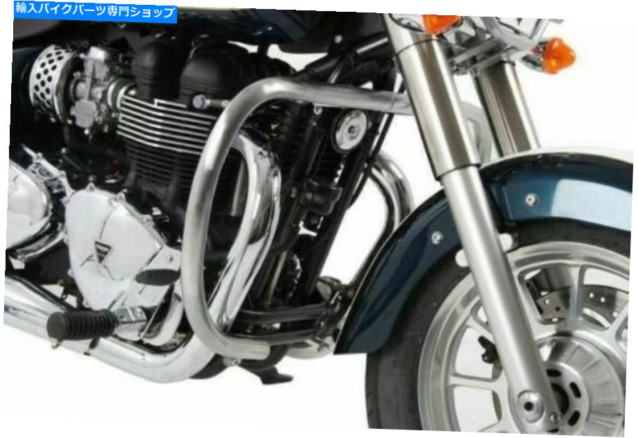 クロームパーツ Triumph Bonneville Amerika /スポーツパソンター\u003dアンモン - クロージ・イクH＆B（2011-17） - オリジナルの役職の表示 Triumph Bonneville Amerika/スピードマスターエンジンガード-クロームバイ H & B (2011-17)- show original title【並行輸入品】