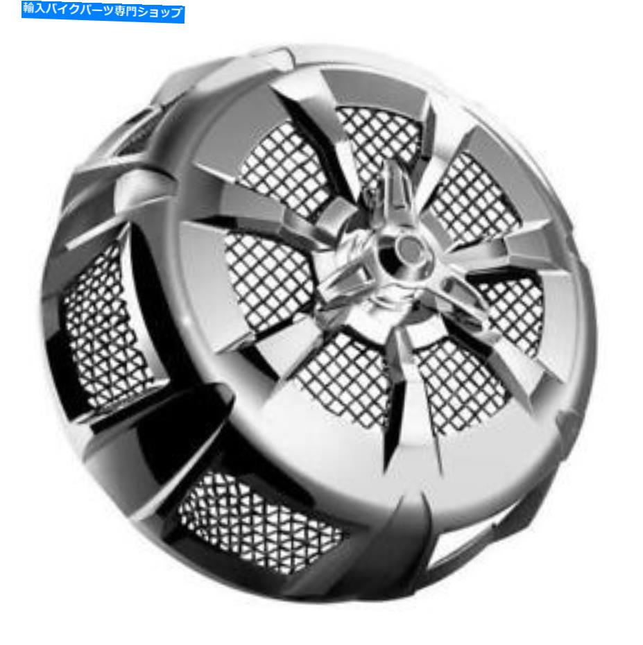 クロームパーツ クロム仕上げのクレアキン路地キャットエアクリーナー（9508） KURYAKYN ALLEY CAT AIR CLEANER IN CHROME FINISH (9508)【並行輸入品】