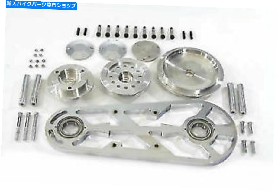 クロームパーツ Vツインベルトドライブ船外機サポートキットクロム20-2052 V-Twin Belt Drive Outboard Support Kit Chrome 20-2052【並行輸入品】|Us Custom Parts Shop USDM