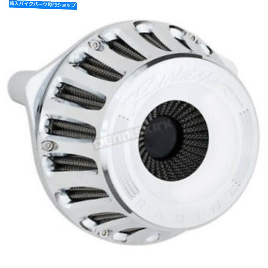 クロームパーツ フライバイワイヤーのためのRinehart Chrome Motoシリーズ倒立空気クリーナー - 910-0101C Rinehart Chrome Moto Series Inverted Air Cleaner for Fly-By-Wire - 910-0101C【並行輸入品】