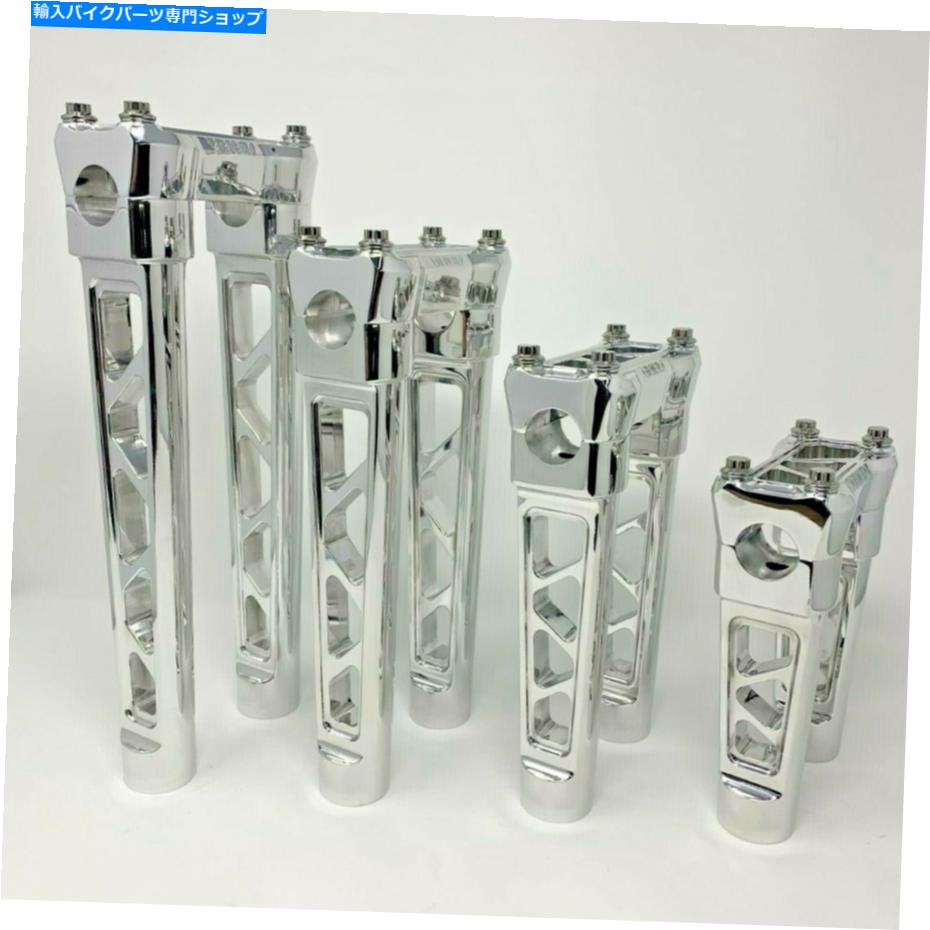 クロームパーツ 8 "Chromeバージョン2ストレート駆逐艦のライザー 8" CHROME VERSION 2 STRAIGHT DESTROYER RISERS【並行輸入品】｜Us Custom Parts Shop USDM