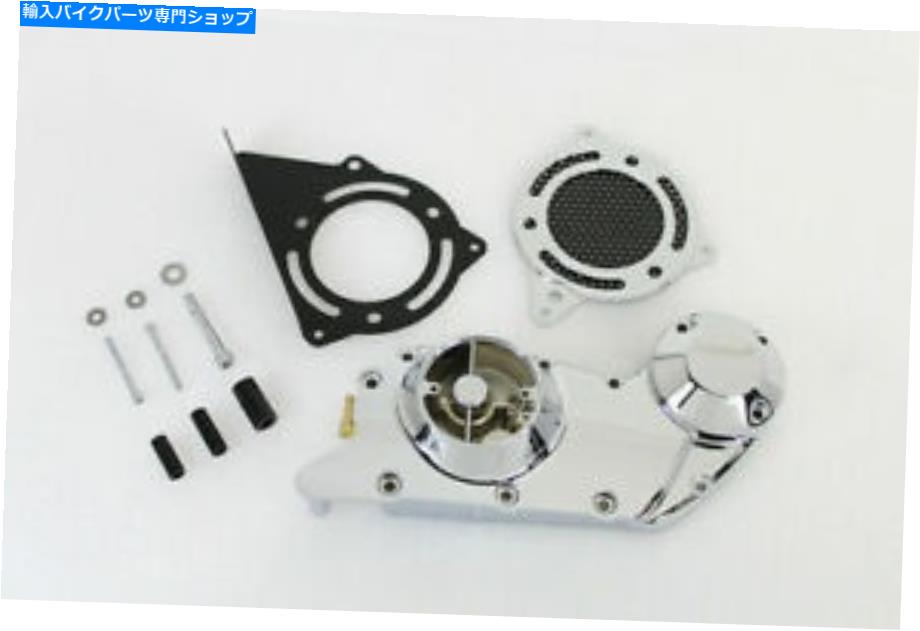 クロームパーツ Harley DavidsonによるクロムカムとスプロケットカバーセットV-Twin Chrome Cam and Sprocket Cover Set for Harley Davidson by V-Twin【並行輸入品】