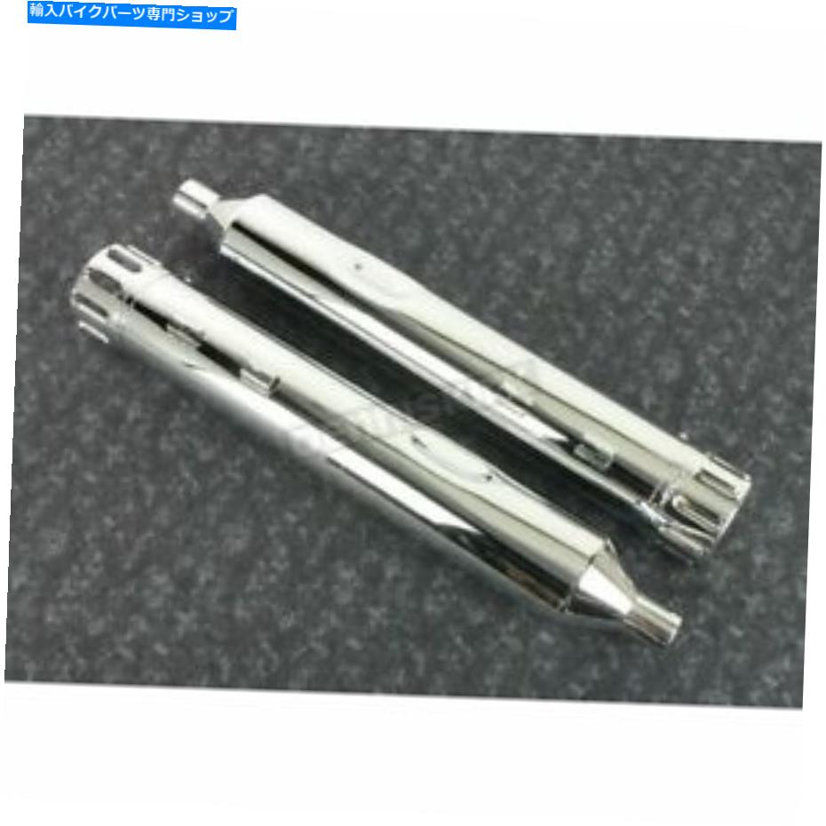クロームパーツ Rinehart Chrome 4.5 "MotoPro 45スリップオンマフラー - 500-0108Cスロット Rinehart Chrome 4.5" Motopro 45 Slip-On Mufflers - 500-0108C-SLOT【並行輸入品】｜Us Custom Parts Shop USDM