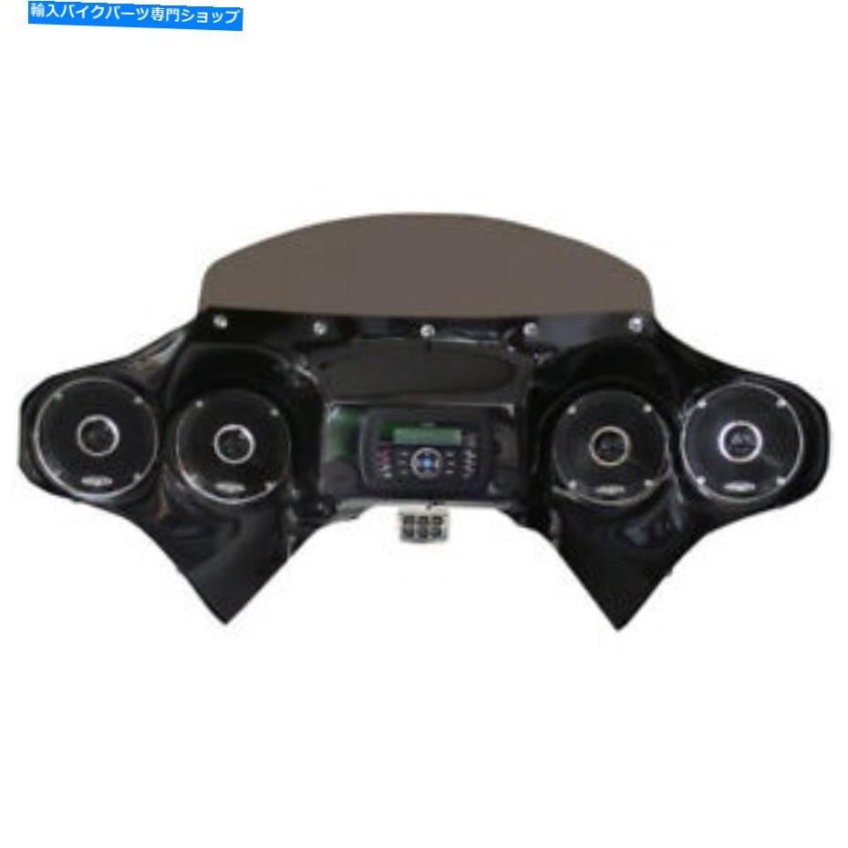 クロームパーツ Hoppe Industries Rodzillaフェアリングハンドルバーコントロール（ブラック/クロム）HPKT-0048A Hoppe Industries Rodzilla Fairing Handlebar Control (Black/Chrome) HPKT-0048A【並行輸入品】