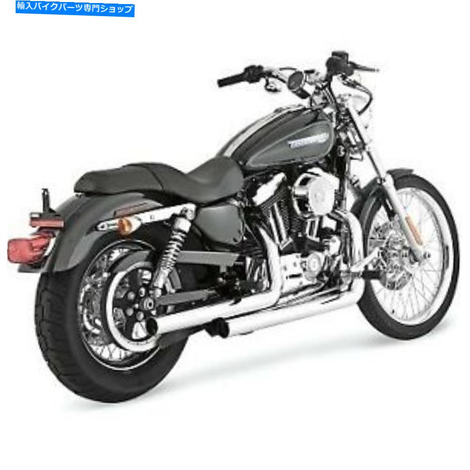 クロームパーツ Vance＆Hines 17821 Chromeストレートショット04-13 Sportster XLのための排気システム Vance & hines 17821 Chrome Straightshots Exhaust System for 04-13 Sportster XL【並行輸入品】｜Us Custom Parts Shop USDM