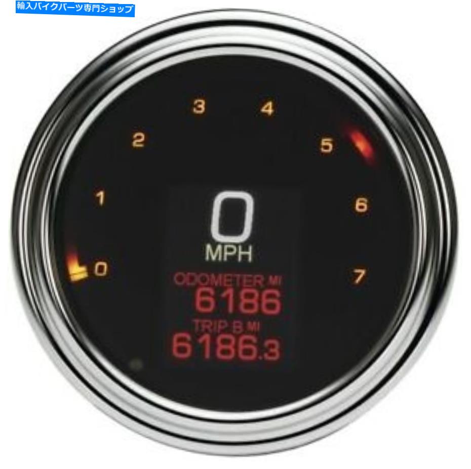 クロームパーツ ダコタデジタルMLXシリーズスピードメーター4.5-5 "クロム#MLX-2000ハーレーダビッドソン Dakota Digital MLX Series Speedometer 4.5-5" Chrome #MLX-2000 Harley Davidson【並行輸入品】|Us Custom Parts Shop USDM