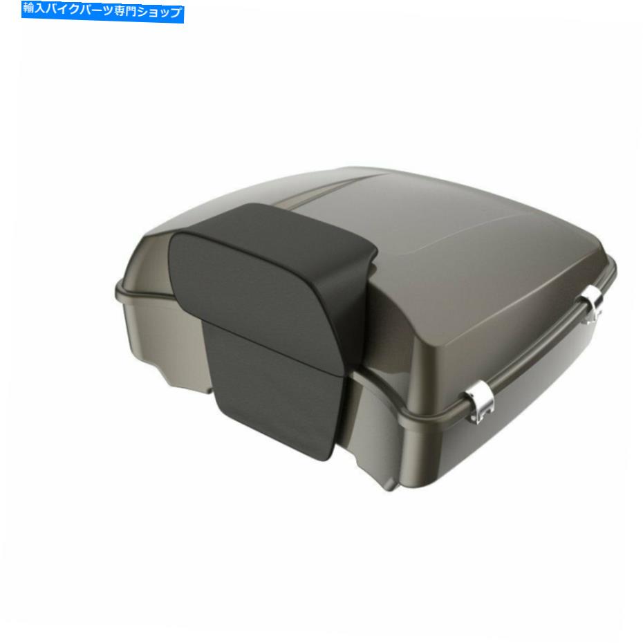 クロームパーツ 川のロックグレーのみじん切りツアーパックトランクは97-20ハーリーFLHR FLHXS FLTRX River Rock Gray Chopped Tour Pack Trunk For 97-20 Harley FLHR FLHXS FLTRX【並行輸入品】 133,686円