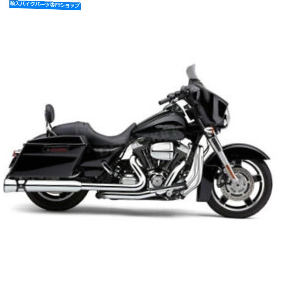 クロームパーツ COBRA Chrome Race-Pro 4 In。スリップオン - 6218 Cobra Chrome Race-Pro 4 in. Slip-Ons - 6218【並行輸入品】